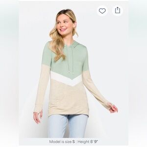 Market & Spruce Mitzi French Terry Hoodie